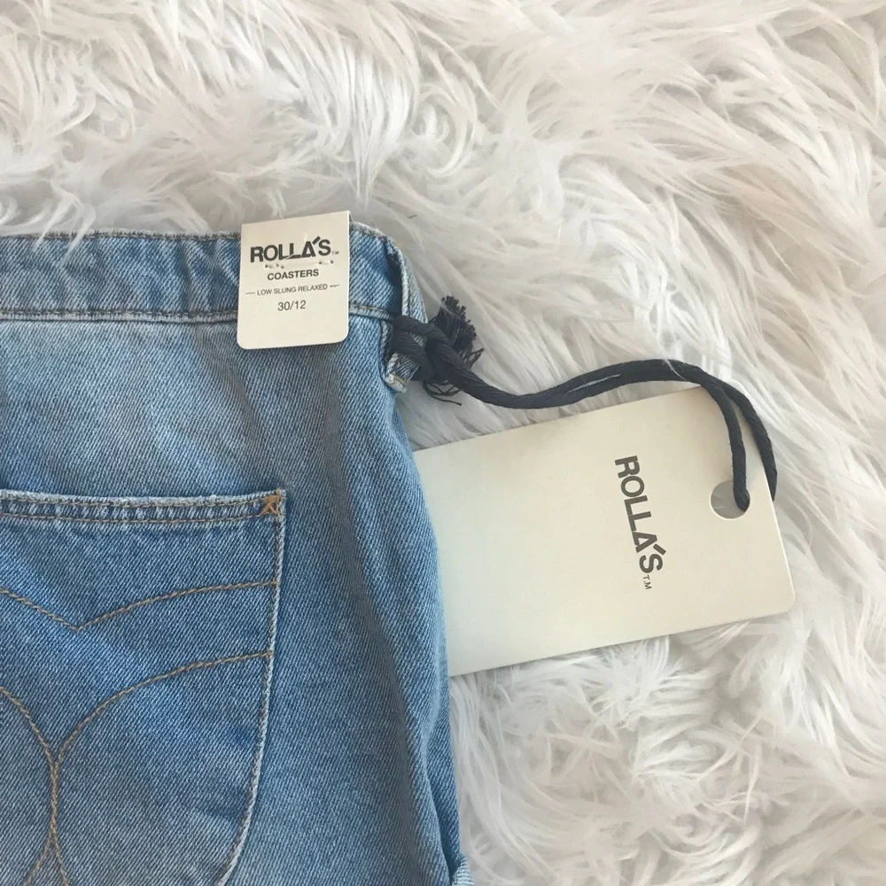 NWT • Rolla’s • Coasters Denim Cuffed Shorts 30